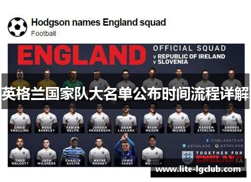英格兰国家队大名单公布时间流程详解